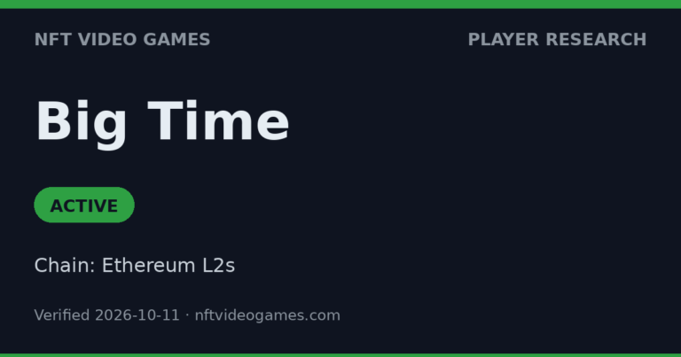 UpdatedBig Time2 min