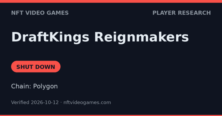 DraftKings Reignmakers