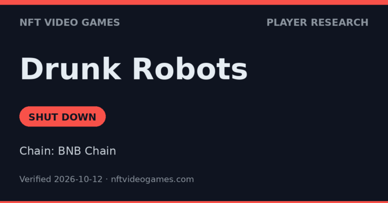 Drunk Robots