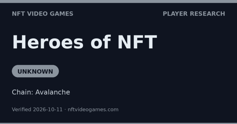 NewHeroes of NFT1 min
