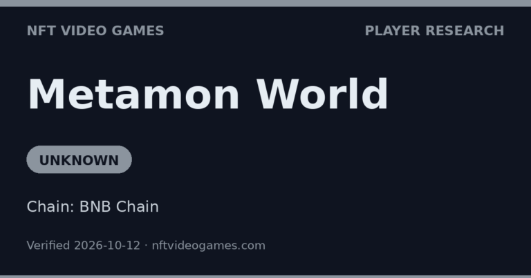 Metamon World